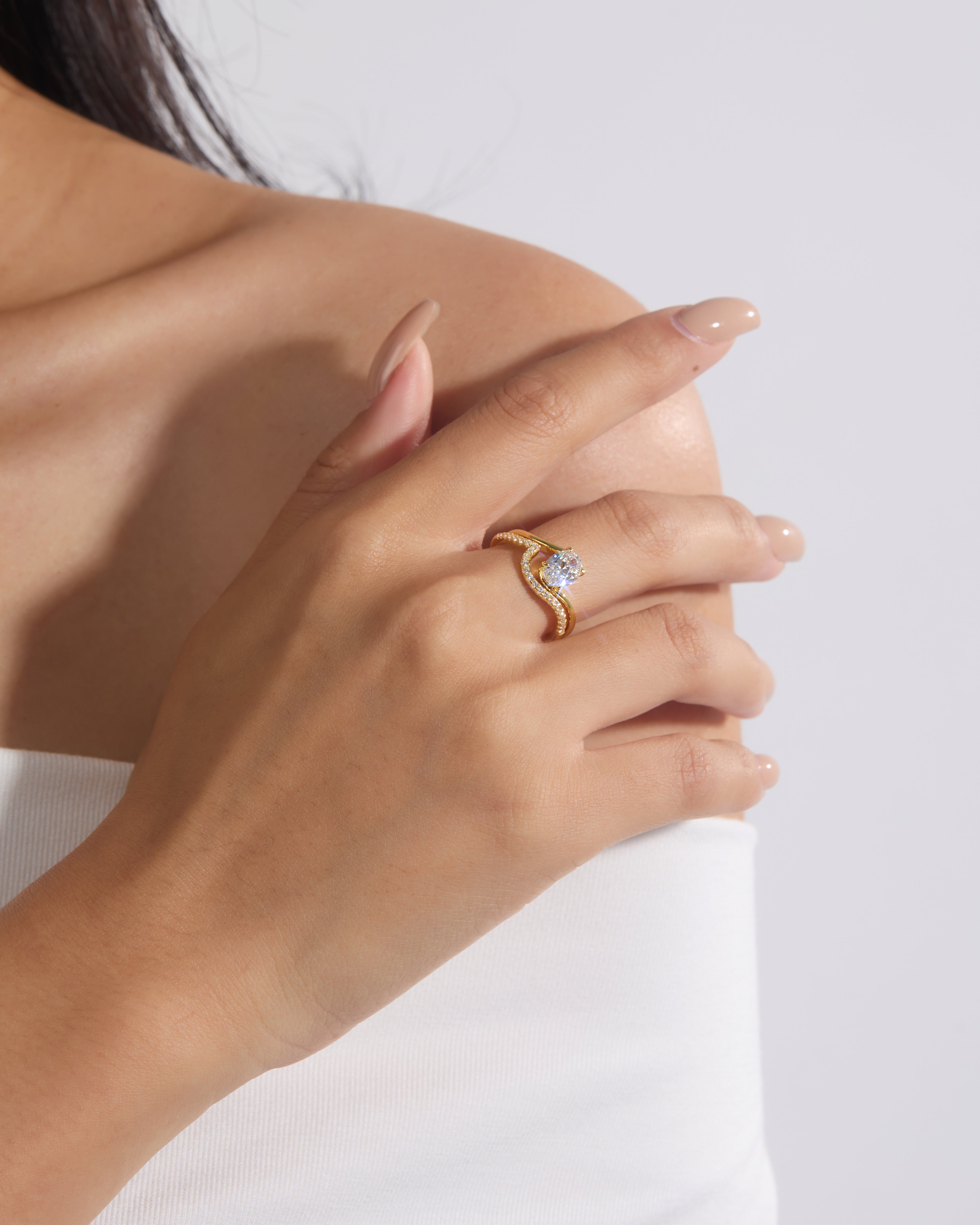 Oval Wrap Ring