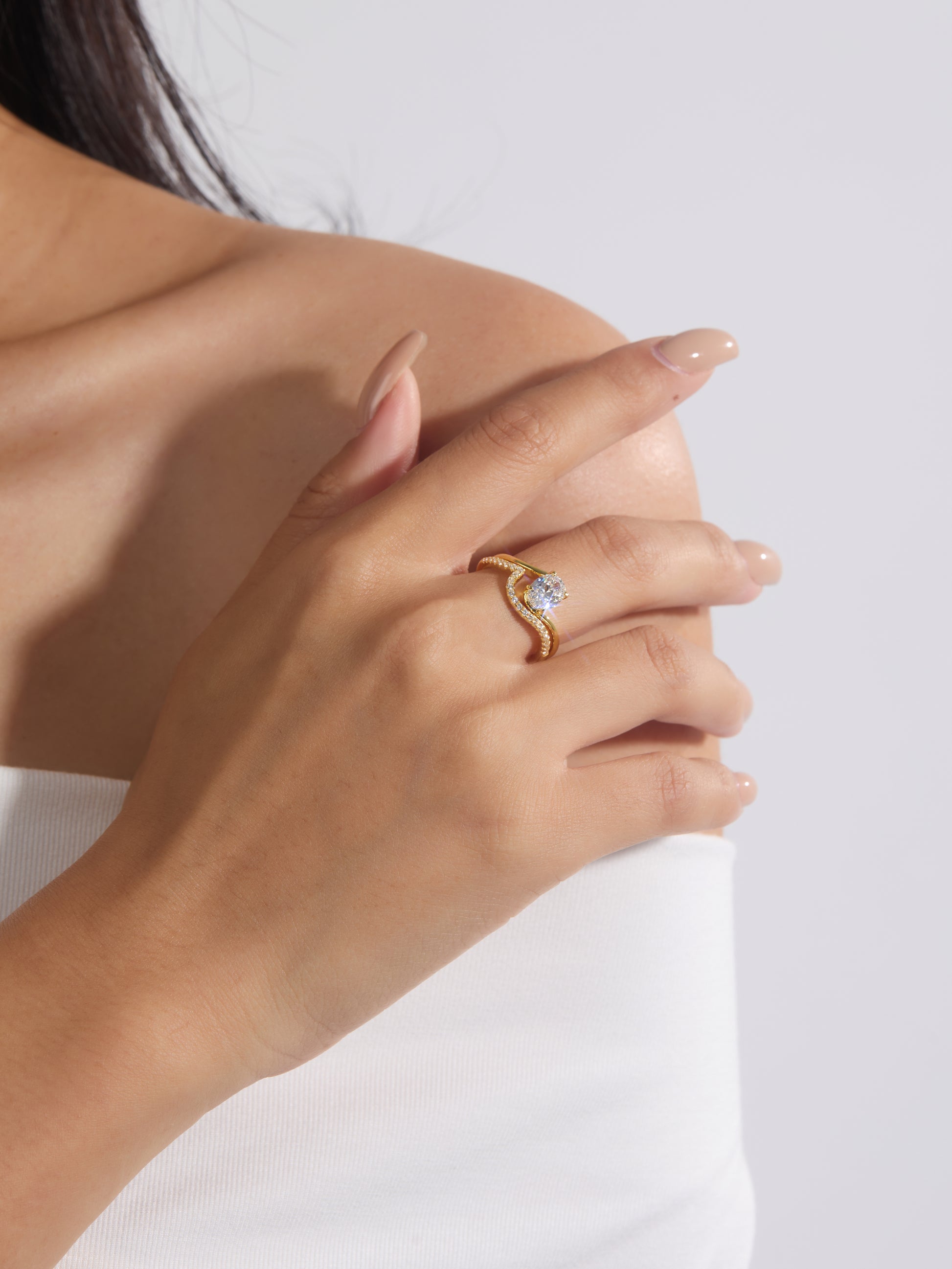 Oval Wrap Ring