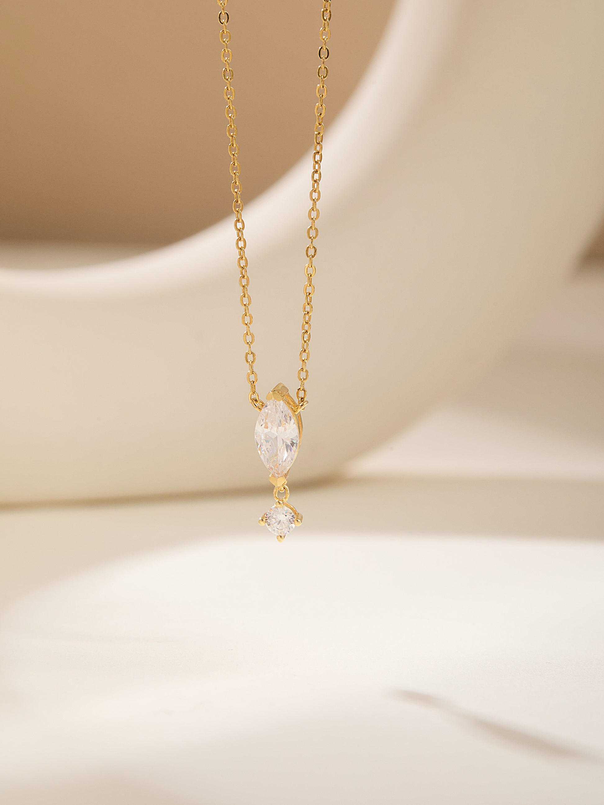 Marquise Drop Necklace