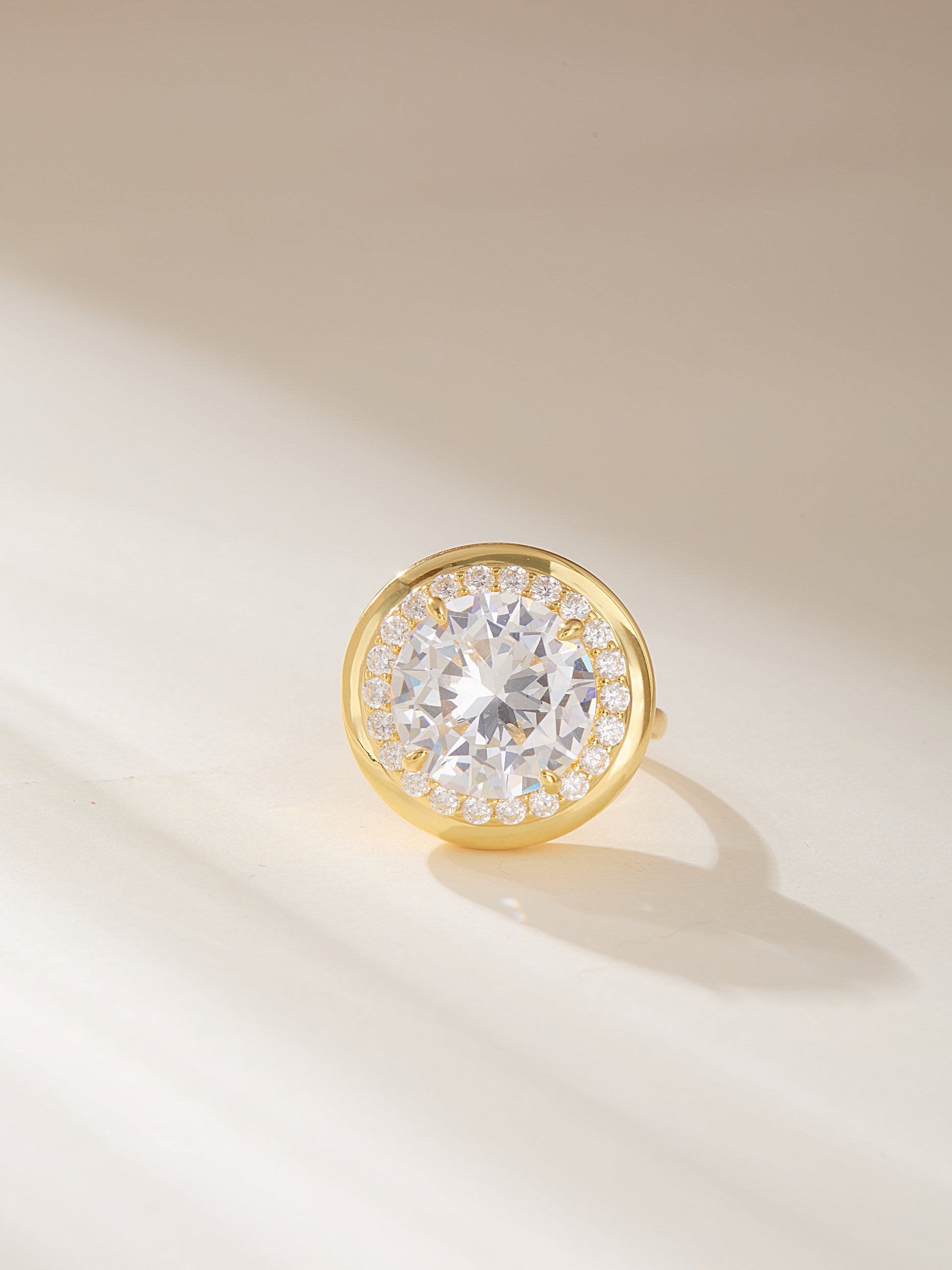 Round Halo Ring