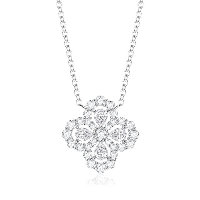 Clover Cluster Necklace