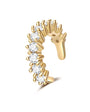 Radiant Sunburst Ear Cuff