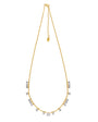 Multi-Stone Graduated Drop Necklace