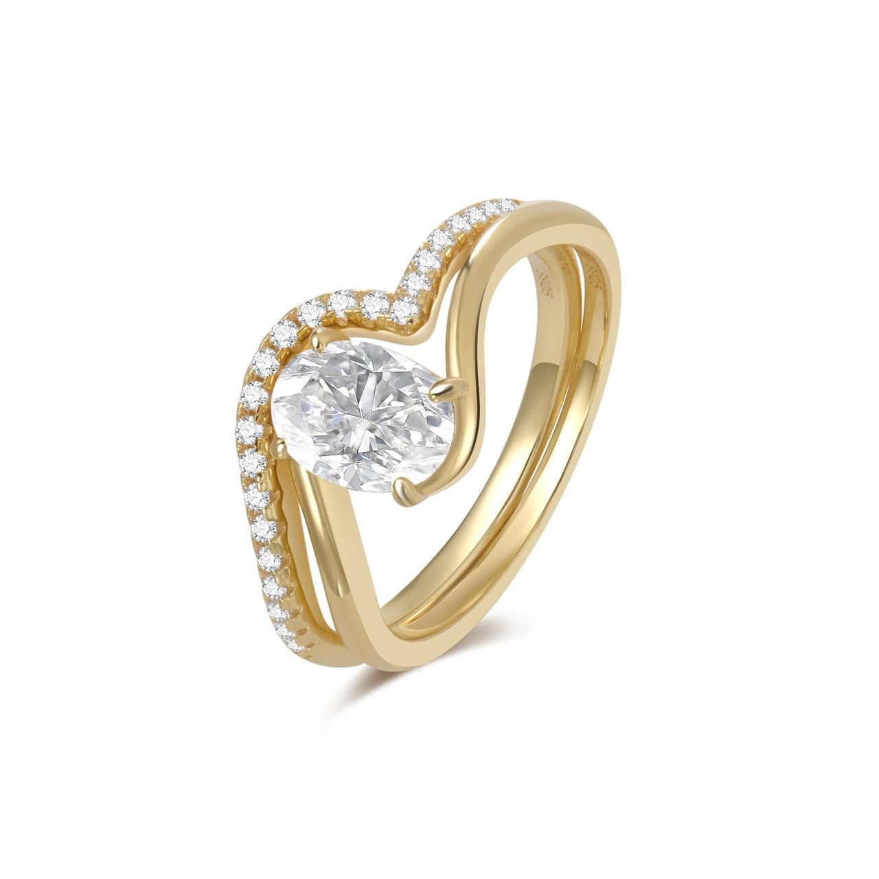 Oval Wrap Ring