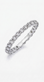 Round Prong Set Eternity Band