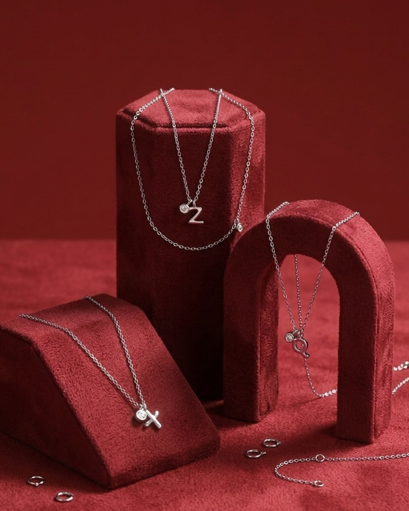 Minimalist Dsintyletter Pendant (A-Z)